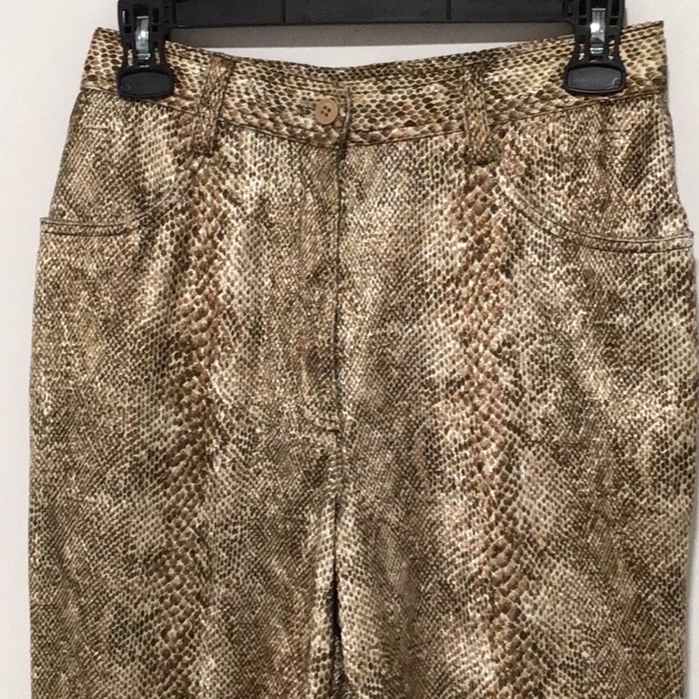 Together Snakeskin Print Pants, Size‎ 6